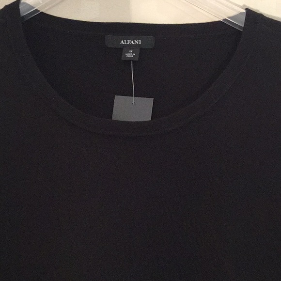 ALFANI PLUS SIZE BUTTON HEM SWEATER - Picture 6 of 9